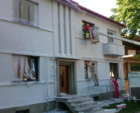 Namu fasadu ir stogu plovimas, dažymas. / apsiltinimas / Darbų pavyzdys ID 4289095