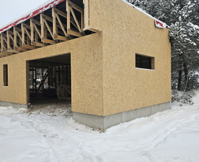 Karkasinai namai, terasos, stoginės ir kiti darbai. / Algirdas / Darbų pavyzdys ID 4289689