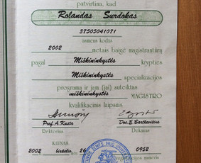 Arboristo Paslaugos.avarinių medžių pjovimas-aplinkos darbai / Rolandas Surdokas / Darbų pavyzdys ID 913347