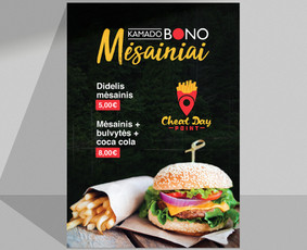 Kavinių ir restoranų meniu maketavimas - Maketavimas / Animuoti baneriai / Soc. tinklų vizualai - 1