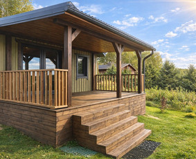 Terasos alyvavimas - Sodo namelių atnaujinimas Terasų statyba Sandėliukų statyba - 2