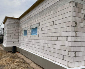 Pamatų &scaron;iltinimas - Fasado darbai, Dekoratyvinis tinkavimas, Armavimas - 2