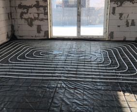 Buitinės paslaugos - &Scaron;ildomų grindų įrengimas. Vandentiekio įvadas. - 1