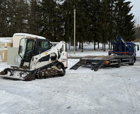 Krautuvų nuoma - Mini krautuvo nuoma su operatorium - 1