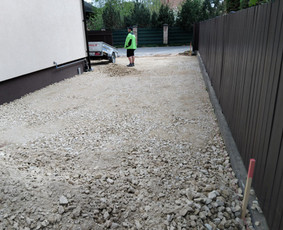 Trinkelių pagrindo paruo&scaron;imas - Trinkelės,aplinka,gerbūvis,terasos,stoginės - 1