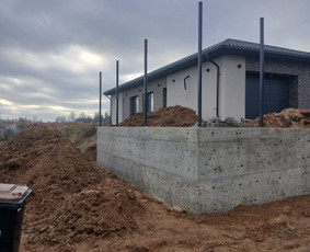 Gręžtiniai (poliniai) pamatai - Pamatu irengimas , liejimas - 2