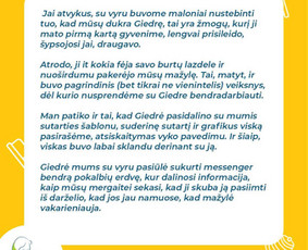 Auklės - Auklytė Giedrė - 2