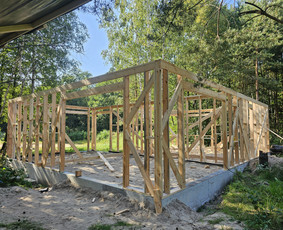 Karkasinai namai, terasos, stoginės ir kiti darbai. / Algirdas / Darbų pavyzdys ID 4291493