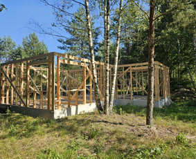 Karkasinai namai, terasos, stoginės ir kiti darbai. / Algirdas / Darbų pavyzdys ID 4291495