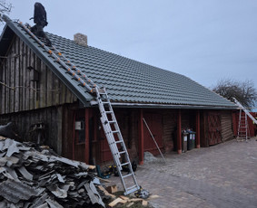 Šlaitinių stogų dengimas, renovacija. / Paulius Urbo / Darbų pavyzdys ID 4291603