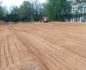 Žemės kasimas, lyginimas - Mini Ekskavatoriaus, bobcat, savivarčio ir krano paslaugos - 4
