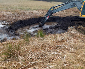 Tvenkinių, prūdų kasimas, valymas - Mini Ekskavatoriaus, bobcat, savivarčio ir krano paslaugos - 2