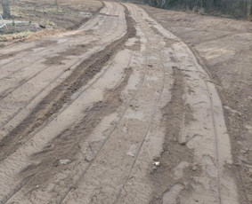 Žemės frezavimas - Mini Ekskavatoriaus, bobcat, savivarčio ir krano paslaugos - 2