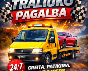 Transportas - Traliuko pagalba kelyje - 1