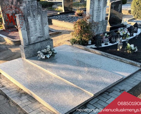 Kapų dengimas plokštėmis, paminklai, raidžių kalimas / VienuoliuAkmenys.lt / Darbų pavyzdys ID 4292611