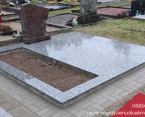 Kapų dengimas plokštėmis, paminklai, raidžių kalimas / VienuoliuAkmenys.lt / Darbų pavyzdys ID 4292621