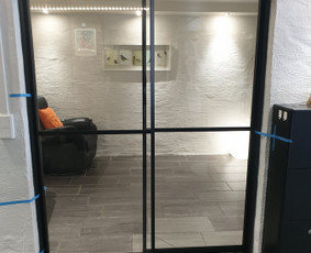 Buitinės paslaugos - Stiklo gamyba ir montavimas,slankiojančių durų sistemos - 3