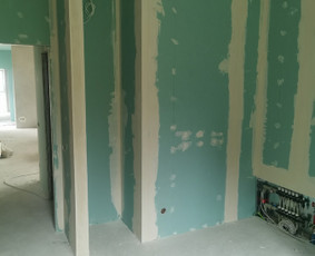 Gipso kartono montavimas - Apdailos darbai - 2