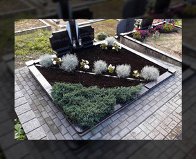 Kapų apželdinimas - Kapų įrengimas restauravimas, granito gaminiai - 1