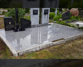 Paminklo, tvorelių atnaujinimas - Kapų įrengimas restauravimas, granito gaminiai - 1