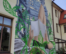 Grafiti pie&scaron;imas - Mstudija - sienų tapyba, 3D pie&scaron;iniai, graffiti. - 1