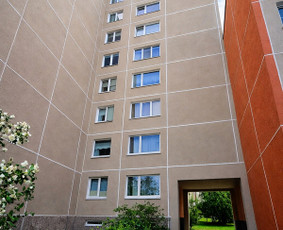 Dažymo darbai auk&scaron;tyje - Auk&scaron;talipių paslaugos. Tarblokinių siūlių remontas, dažymas. - 3