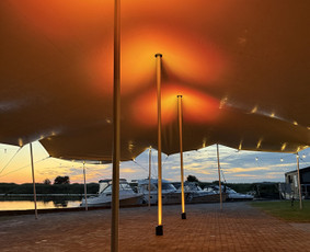 &Scaron;ventinės įrangos nuoma - Fanfaros - Įtempiamų palapinių nuoma renginiams - 1