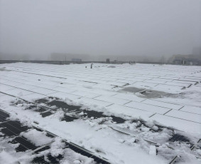 Aplinka, sodas - Sniego valymas nuo stogų - 1