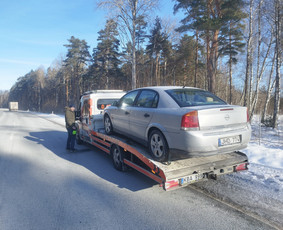 Techninė pagalba kelyje - Tralas Palanga Pagalba kelyje 24/7 Evakuatorius - 1