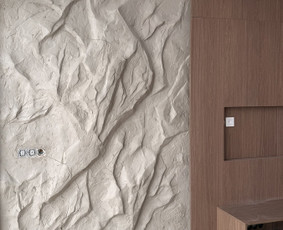 Interjero dekoravimas - Sienų dekoravimas/ akmens siena/ uolos imitacija - 2