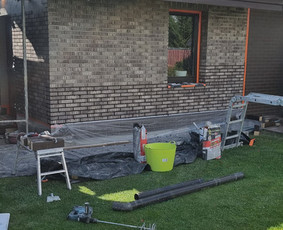 Klinkerio klijavimas, visi fasado darbai, akmens kilimas / Vygandas Čiutas / Darbų pavyzdys ID 4294655