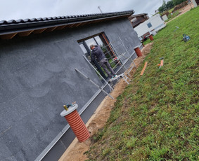 Fasadų apdaila, dažymas - Klinkerio klijavimas, visi fasado darbai - 4