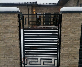 Aplinka, sodas - Vartai,tvoros,pamatukai,rombasi&scaron;simokėtinai - 2