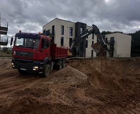 Žemės kasimas, lyginimas - Smėlį,zyra,juodžemį,grunta,zvirgzda,ivairia skalda,atsijas - 1