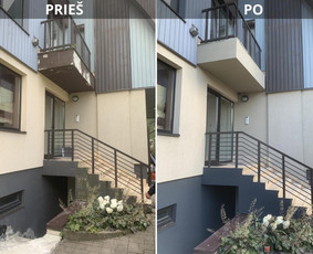 Dekoratyvinis tinkavimas - Plytelių klijavimas - 3