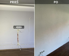 Dekoratyvinis tinkavimas - Plytelių klijavimas - 1