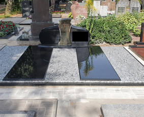 Paminklai kapams, antkapiai - Paminklai, Granito Plokstes, Visi Darbai Kapinese - 4