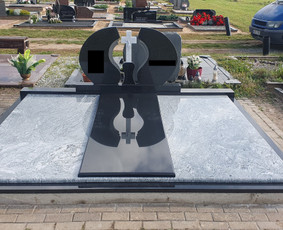 Paminklai kapams, antkapiai - Paminklai, Granito Plokstes, Visi Darbai Kapinese - 2