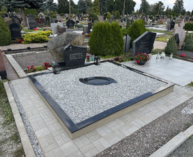 Kapo tvorelės - Kapaviečių įrengimas, dengimas plok&scaron;tėmis, paminklai - 1