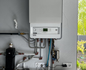 Dujinio katilo pajungimas - Santechnika, vandens filtrų remontas profilaktika - 3