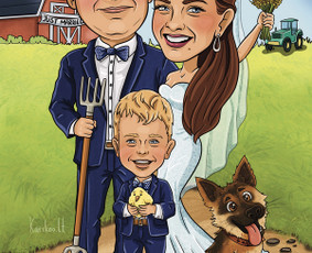 Iliustruotojai - Unikalios skaitmeninės karikatūros ir portretai - 2