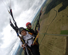 Ekstremalios pramogos - Skrydis parasparnių - 1