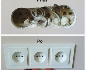 Varžų matavimai - Elektros darbai,gedimų &scaron;alinimas,elektrikas į namus - 2