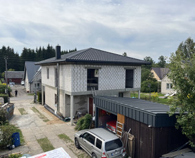 Stogu dengimas, mediniai/skardiniai fasadai, terasos. / JunMar / Darbų pavyzdys ID 4296281