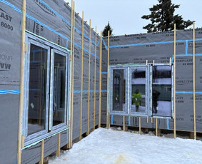 Moduliniai namai - Karkasinių namų statyba, pirtys, sodo nameliai. - 1