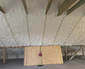 Statybos darbai - &Scaron;iltinimas poliuretano putomis &ndash; sienos, stogas, perdanga - 2