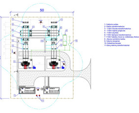 Architektai, projektavimas - Vidaus ir lauko elektros tinklų projektavimas - 2
