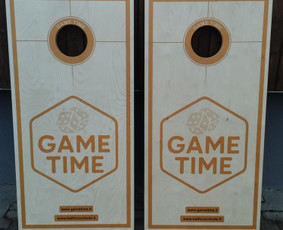 Lauko žaidimų nuoma - Profesionalios cornhole įrangos pardavimas ir nuoma - 4