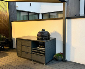 Metalo dirbinių gamyba - Kamado stalai,metalinės stoginės,tvoros-vartai/varteliai - 3