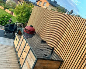 Metalo dirbinių gamyba - Kamado stalai,metalinės stoginės,tvoros-vartai/varteliai - 1